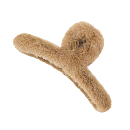 Plush Hair Claw Clip