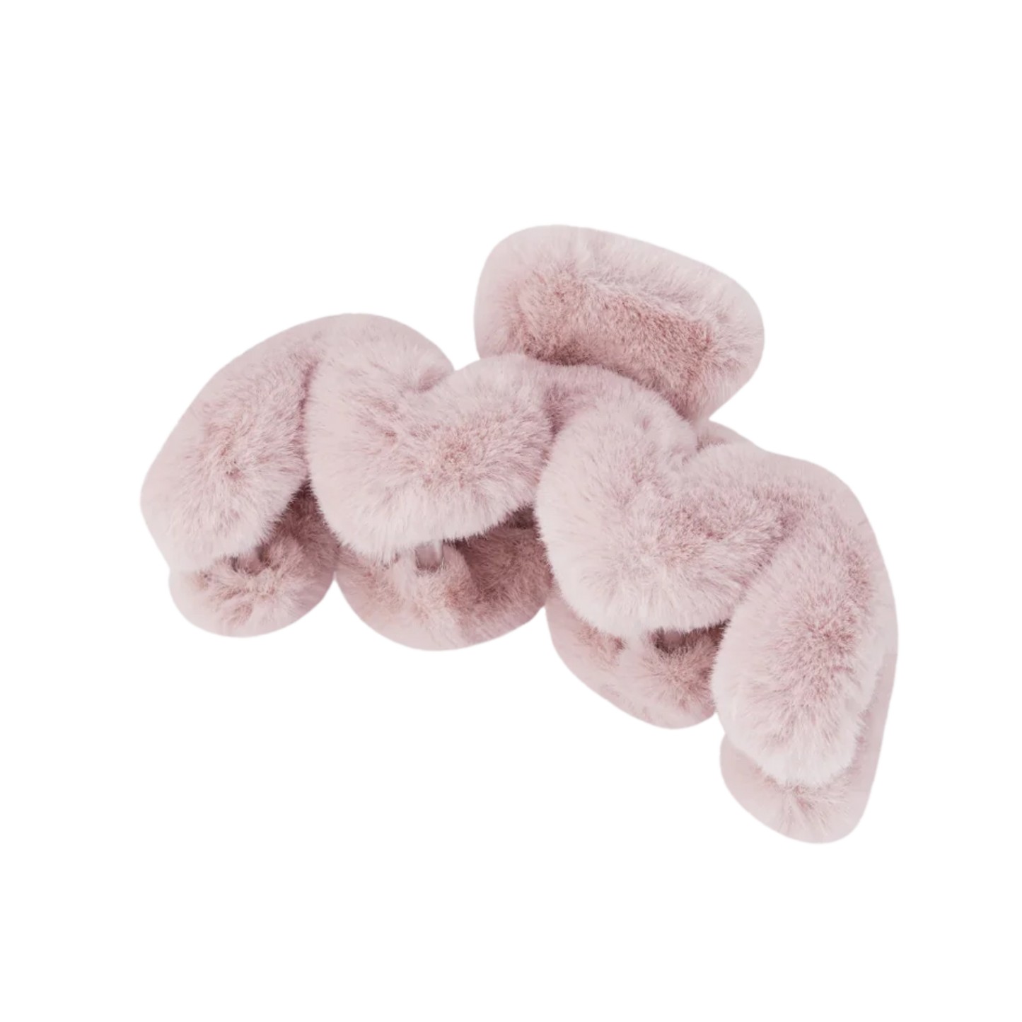 Zigzag Fluffy Hair Claw Clip