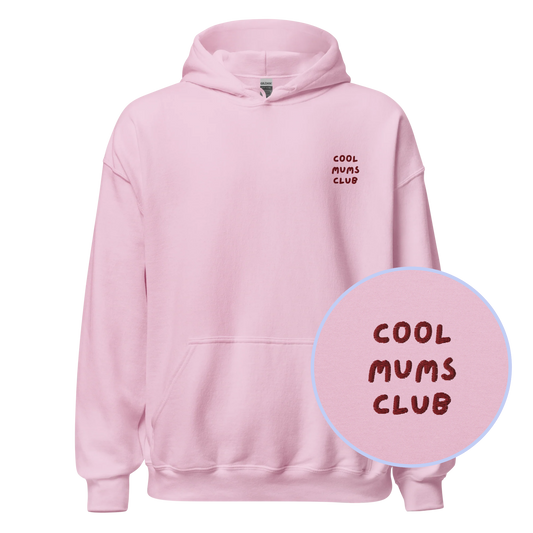 Cool Mums Club Mother Embroidered Hoodie
