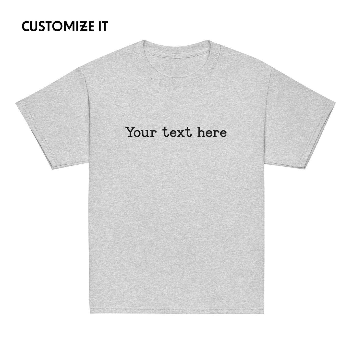 CUSTOM Your Text Typewriter Baby Tee