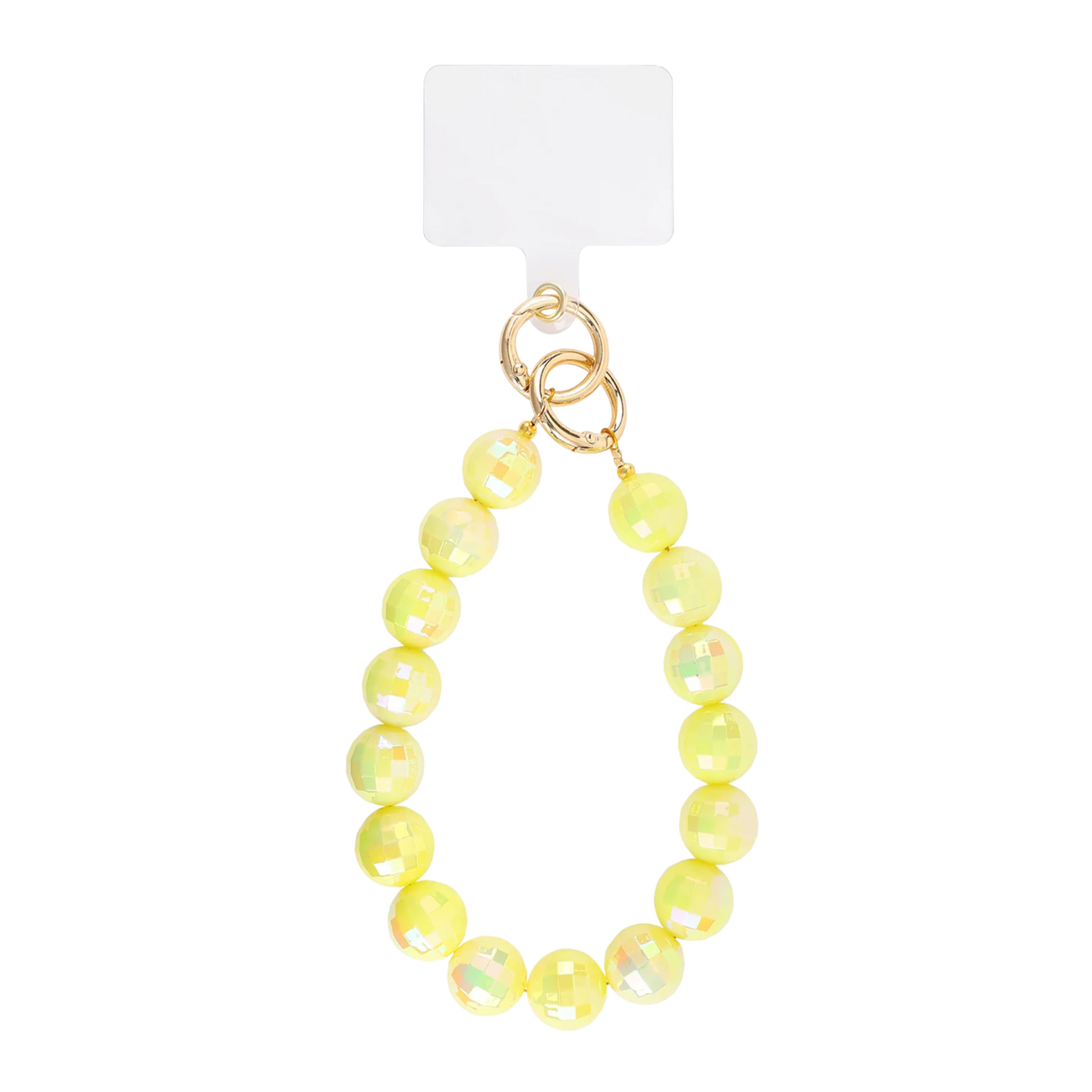 Disco Baby Beaded Phone Lanyard Charm Wrist Strap