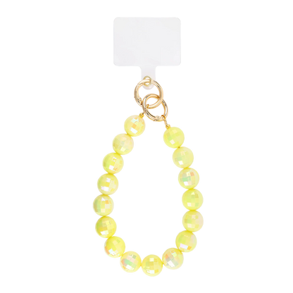 Disco Baby Beaded Phone Lanyard Charm Wrist Strap