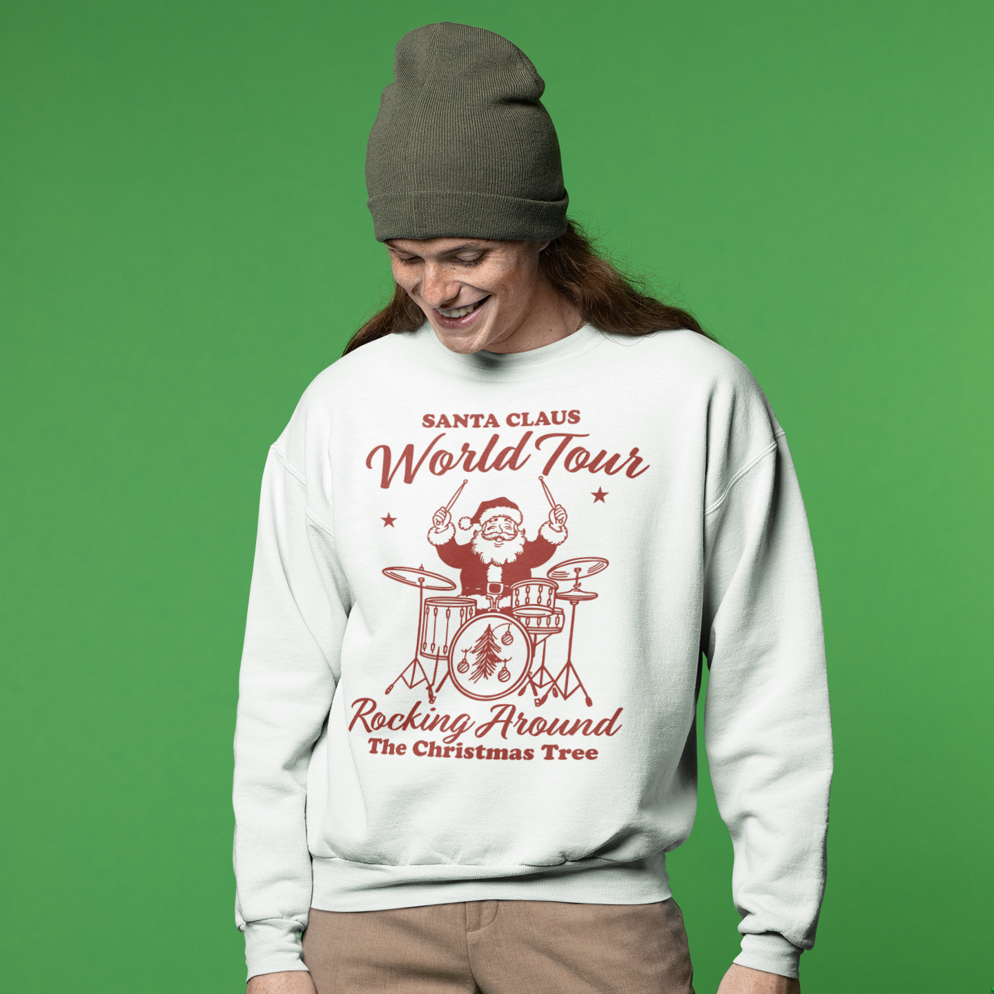 Santa World Tour Christmas Sweatshirt