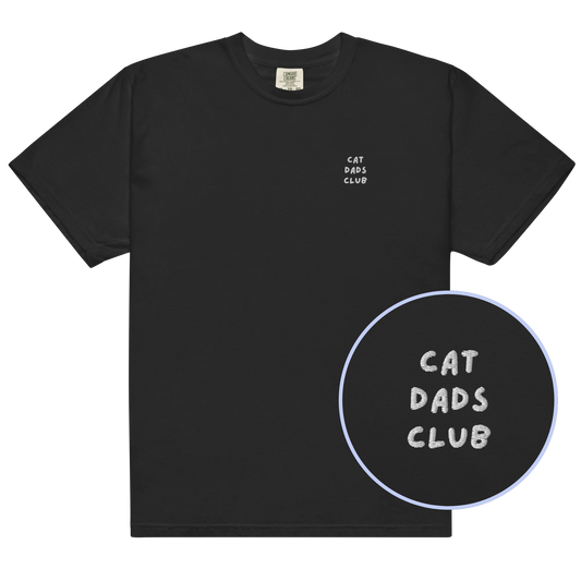 Cat Dads Club Embroidered Classic T-Shirt