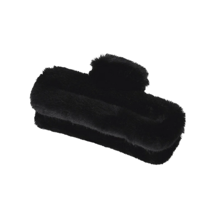 Fluffy Hair Claw Clip
