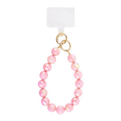 Disco Baby Beaded Phone Lanyard Charm Wrist Strap
