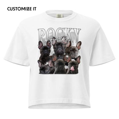 CUSTOM Create Your Own Custom Pet Bootleg Boxy Tee