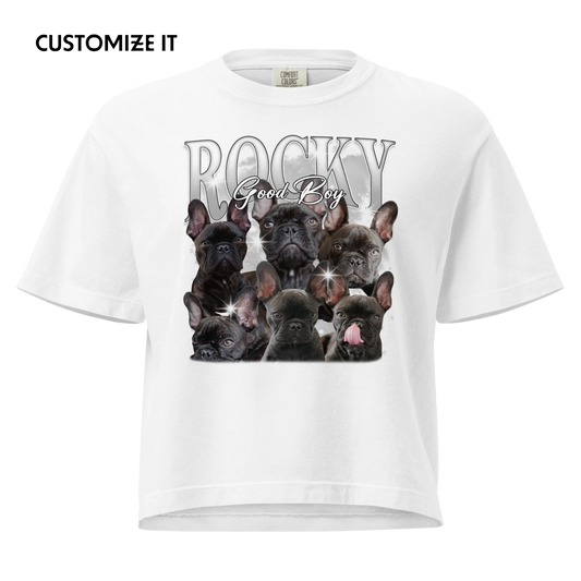 CUSTOM Create Your Own Custom Pet Bootleg Boxy Tee