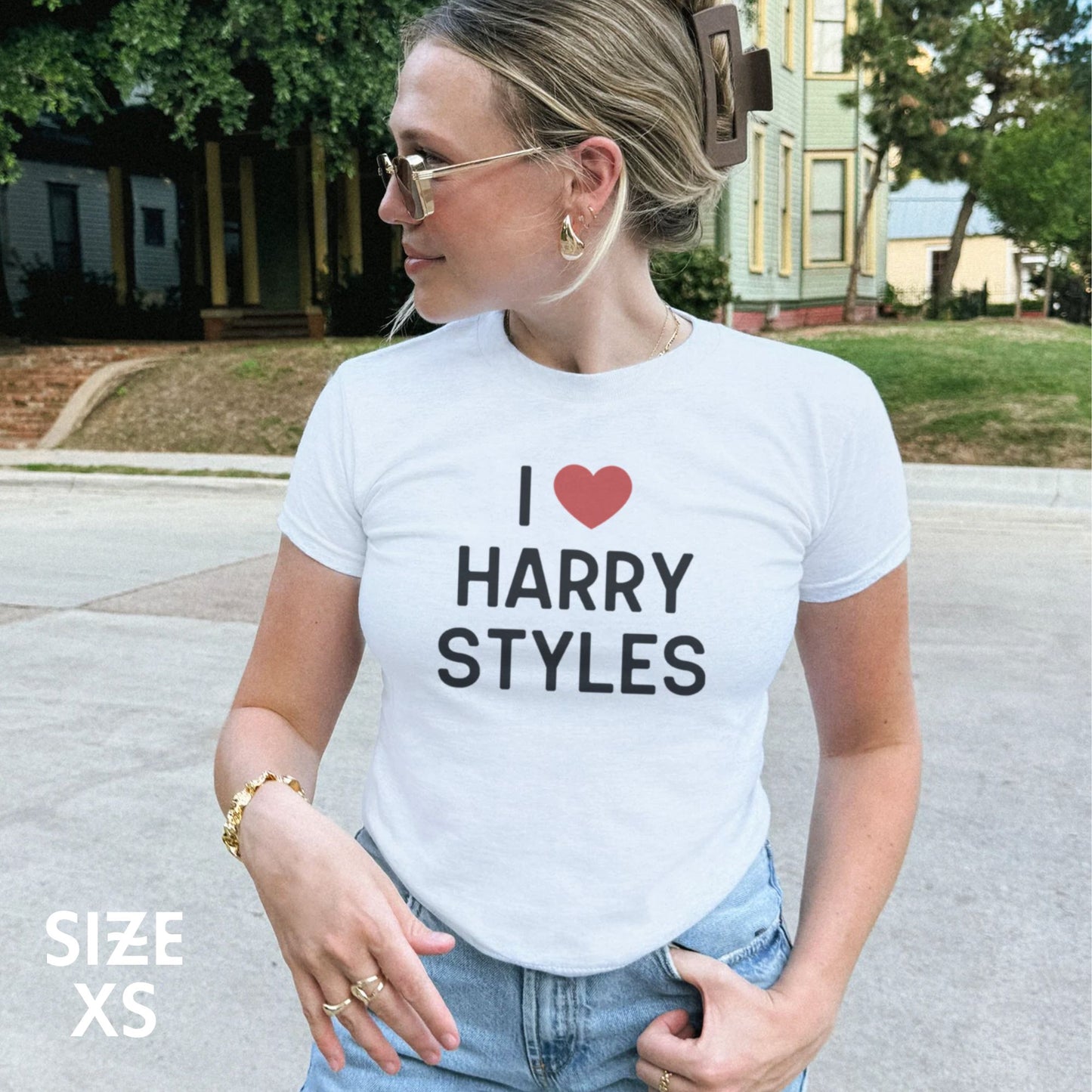 I Love Harry Styles Baby Tee