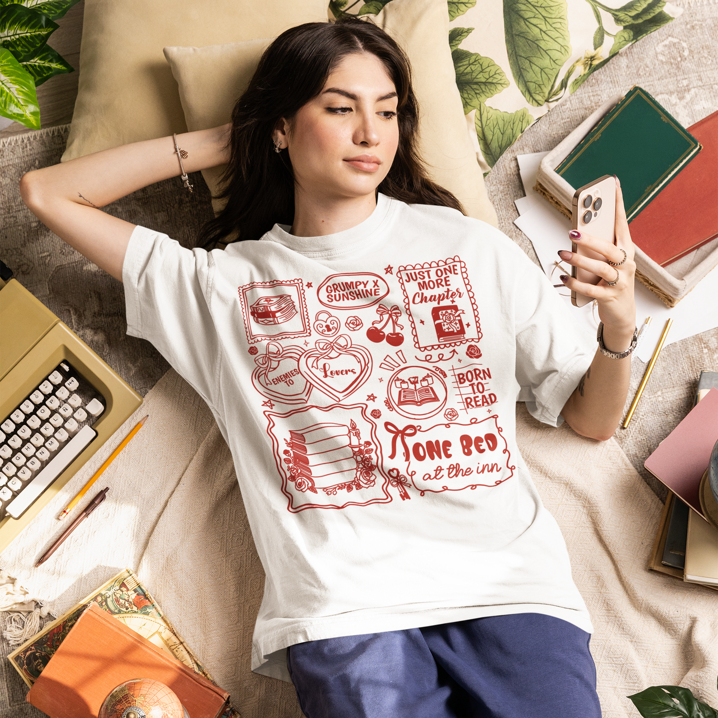Romance Reader Bookish Classic T-Shirt