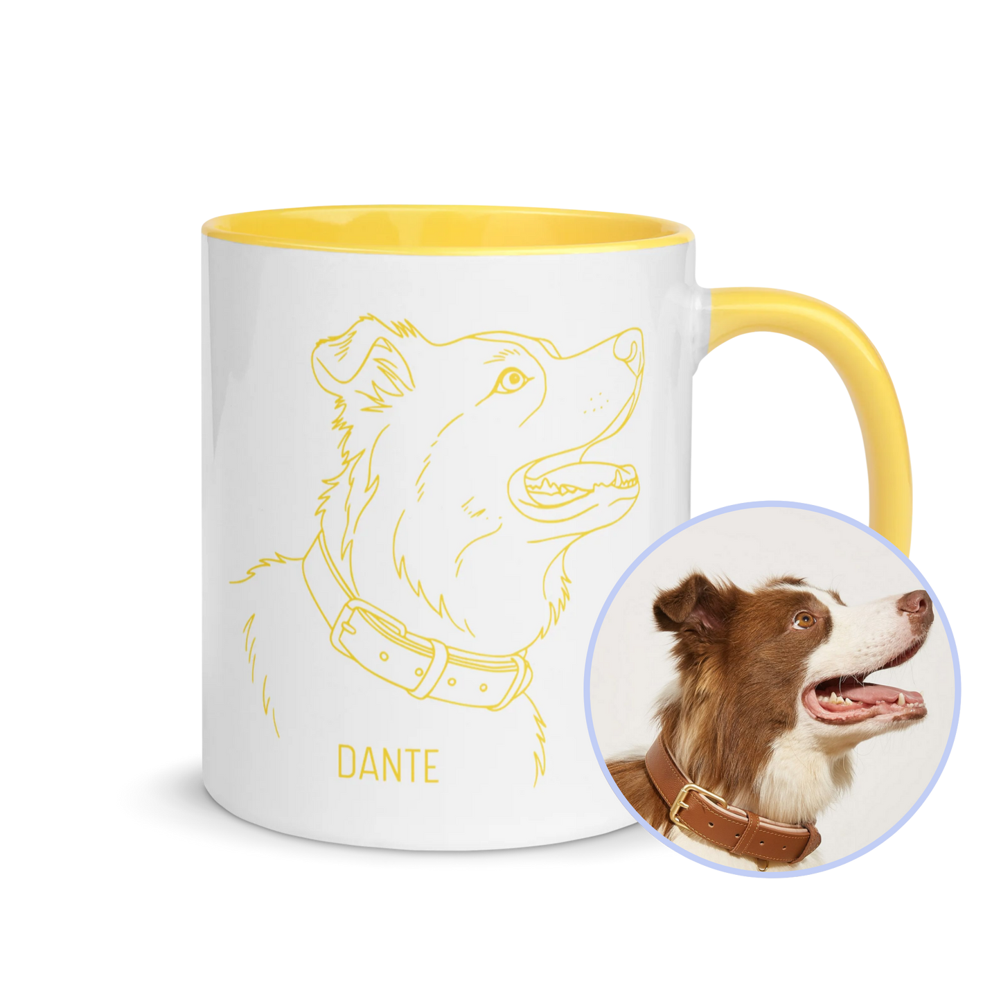 YOUR PET Portrait Color Mug