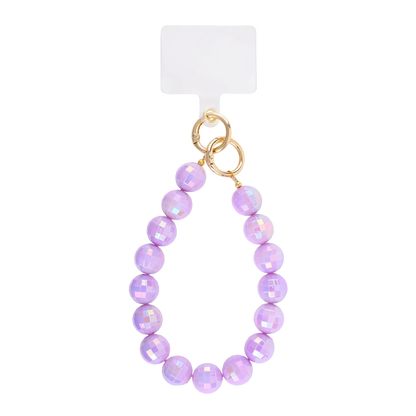 Disco Baby Beaded Phone Lanyard Charm Wrist Strap