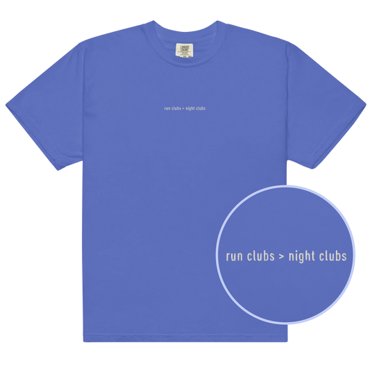 Run Clubs > Night Clubs Running Embroidered Classic T-Shirt