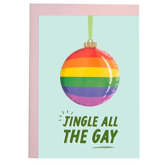 Jingle all the Gay Christmas Card
