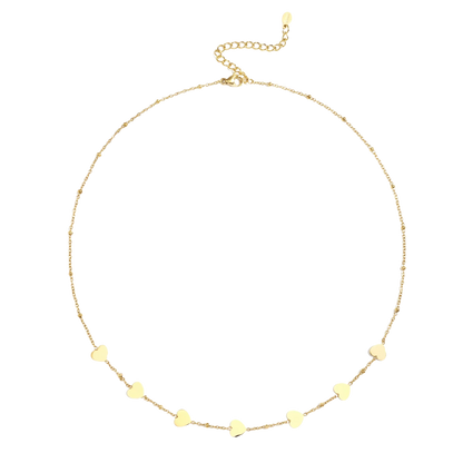 Hearts All Over Choker Necklace