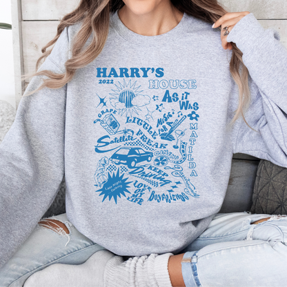 Harry's House Harry Styles Crewneck Sweatshirt