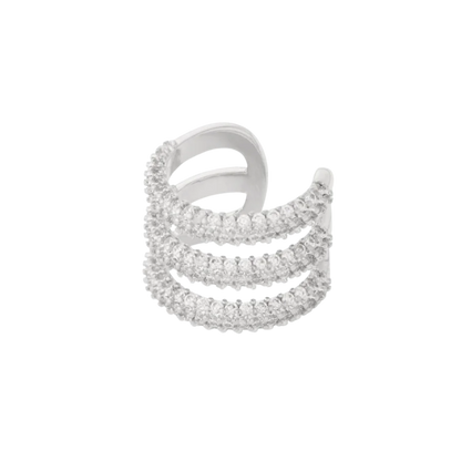 Triple Bling Ear Cuff