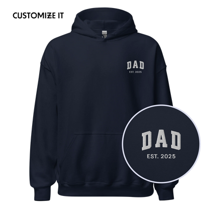 CUSTOM YEAR Dad Embroidered Hoodie