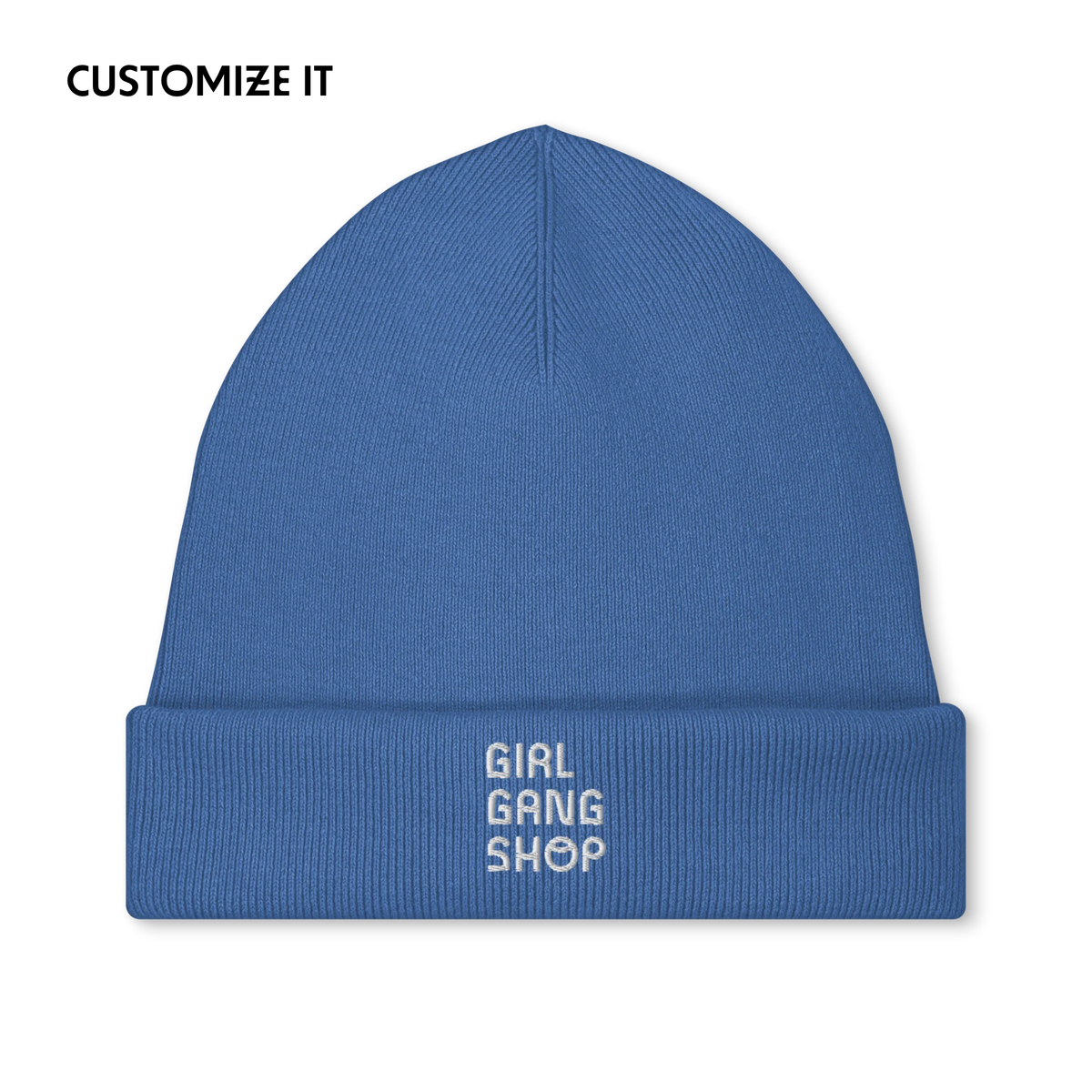 CUSTOM YOUR LOGO Embroidered Classic Beanie