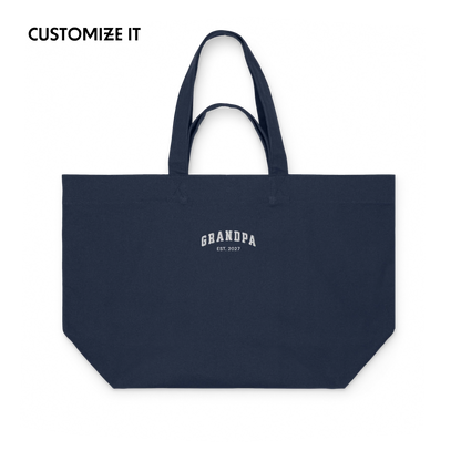 CUSTOM YEAR Grandpa Heavyweight Shopper Bag