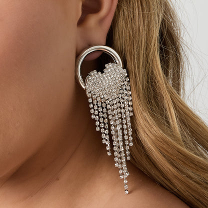 Iron Dangle Earrings irregular shape Elegant Christmas Luxurious Series Women's jewelry