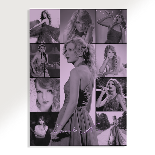 The Speak Now Era Taylor Swift Poster
