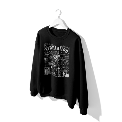 Reputation Album Lyrics Taylor Crewneck Sweatshirt