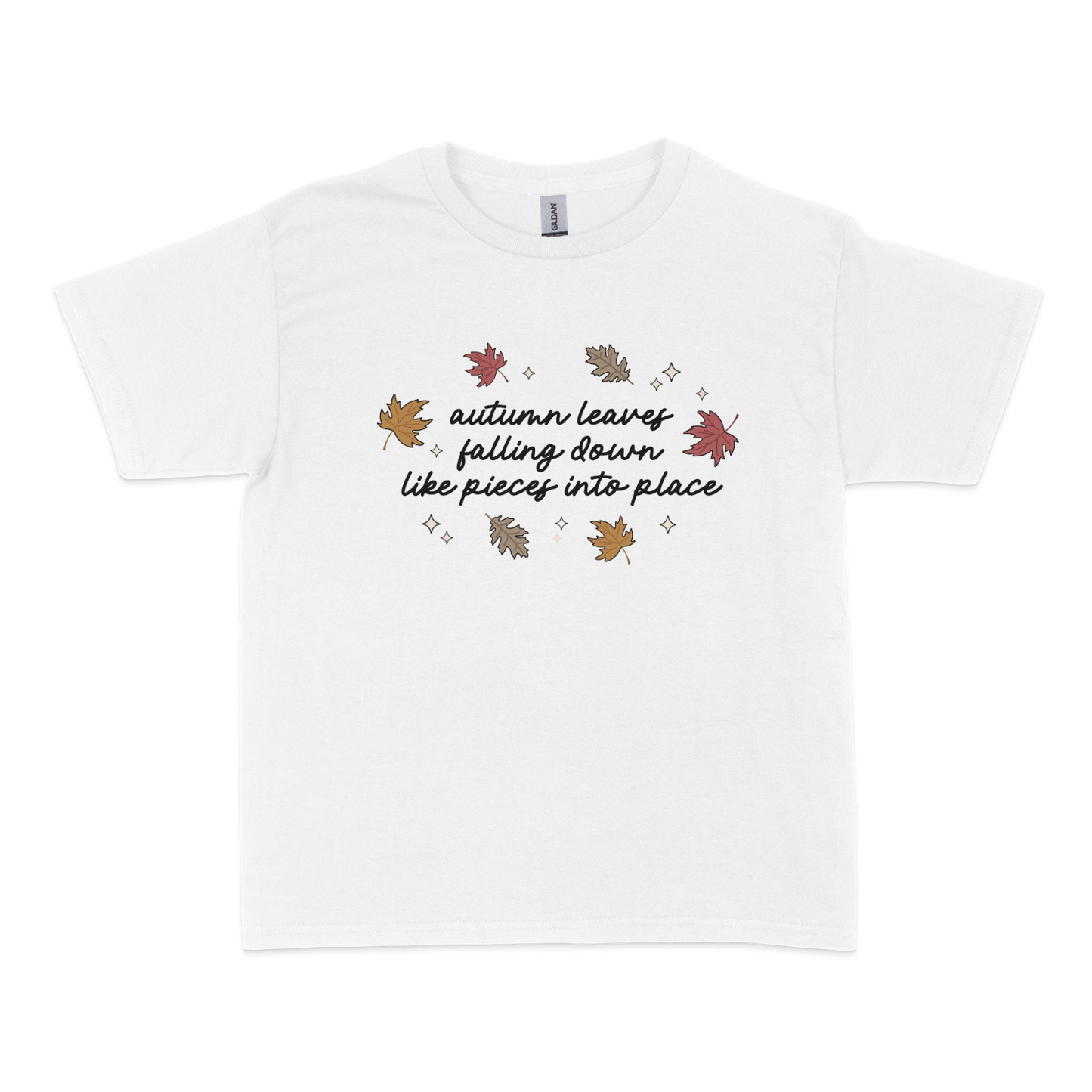 Autumn Leaves Falling All Too Well Baby Tee