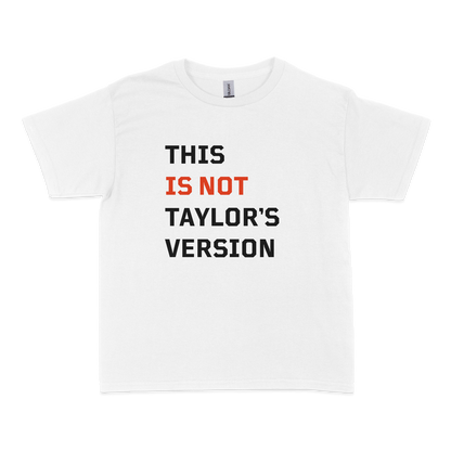 This Is Not Taylor's Version Baby Tee