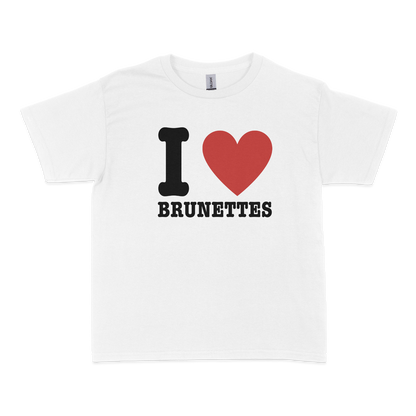 I Love Brunettes Baby Tee