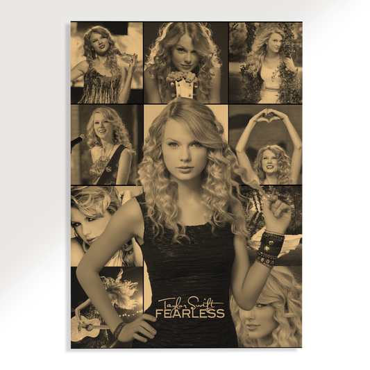 The Fearless Era Taylor Swift Poster