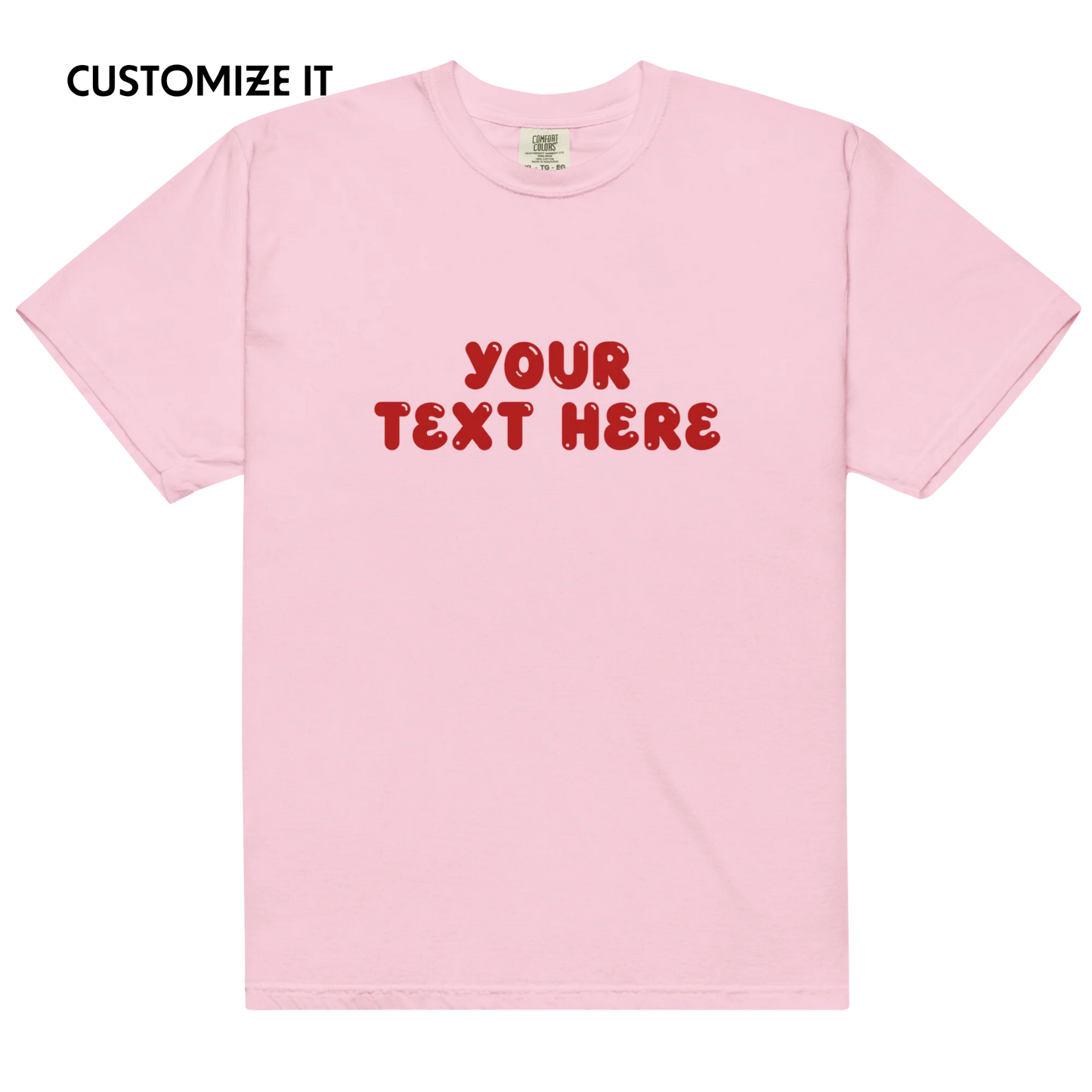 CUSTOM Your Text Bubble Classic T-Shirt
