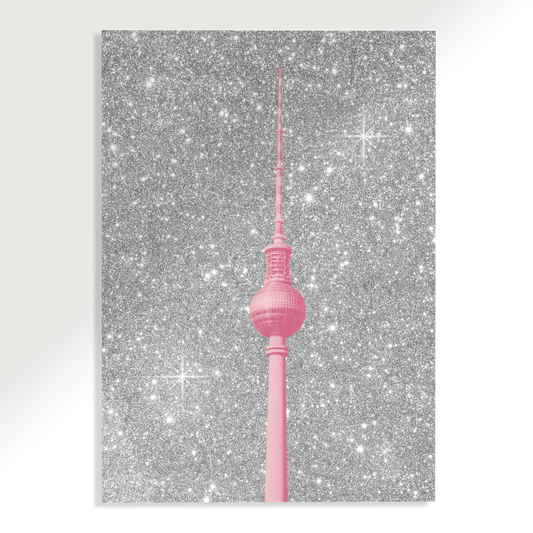 Berlin Glitter Poster