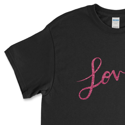 Lover Glitter Logo Taylor Swift T-Shirt