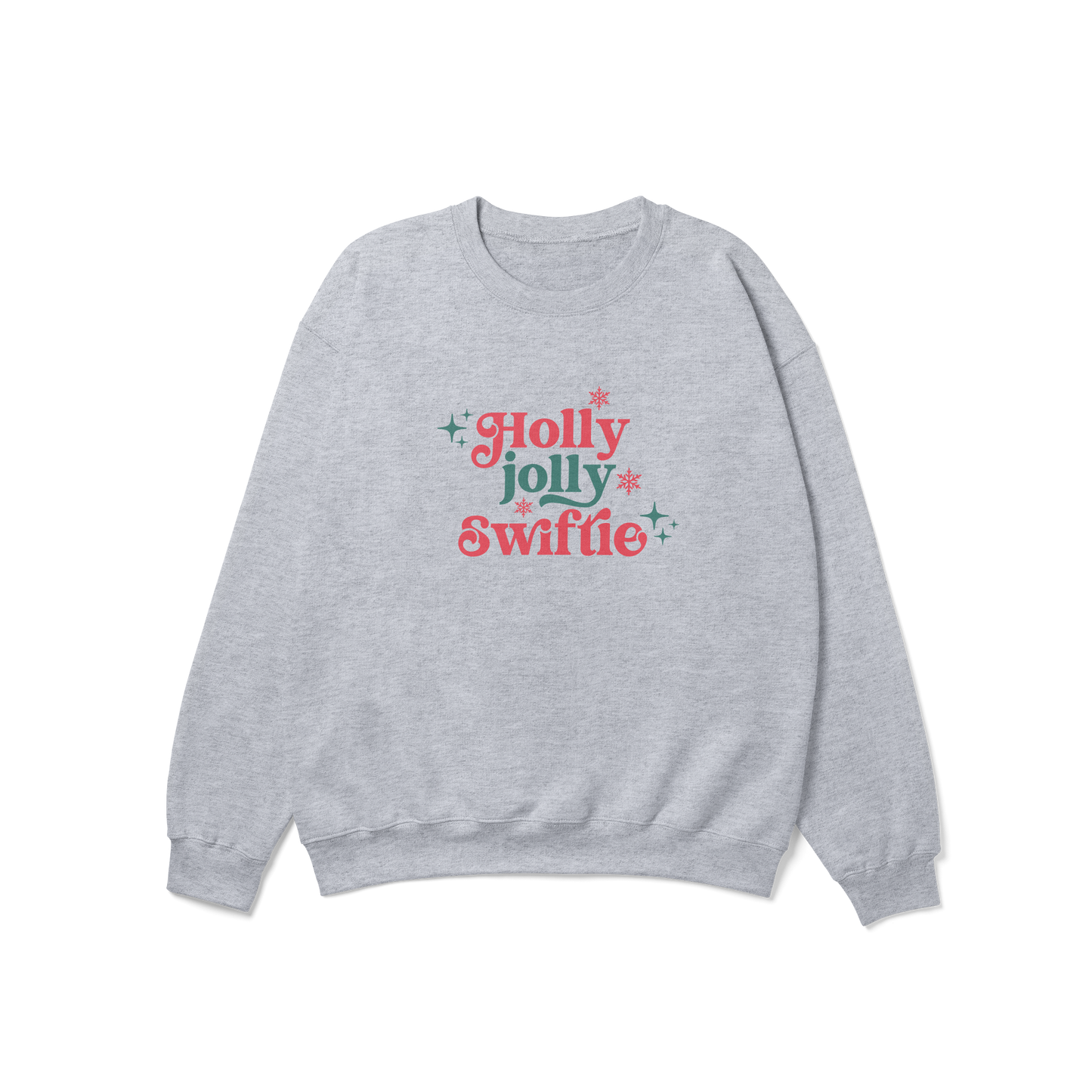 Holly Jolly Swiftie Christmas Crewneck Sweatshirt