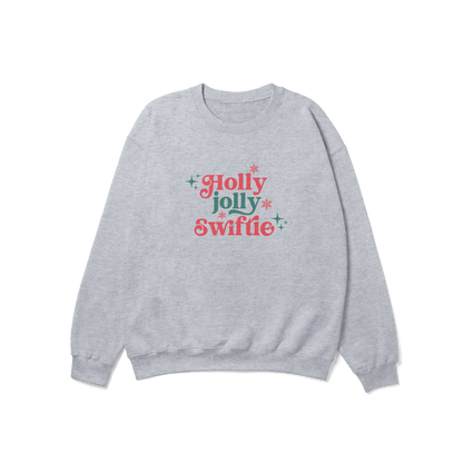 Holly Jolly Swiftie Christmas Crewneck Sweatshirt