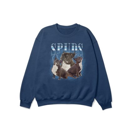 CUSTOM Your Pet 90s Retro Bootleg Crewneck Sweatshirt