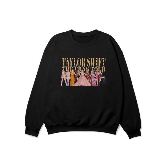 Eras Tour Iconic Outfits Taylor Swift Crewneck Sweatshirt