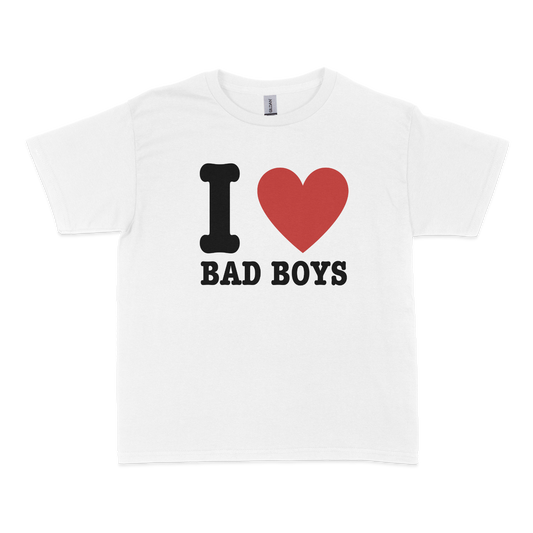 I Love Bad Boys Baby Tee