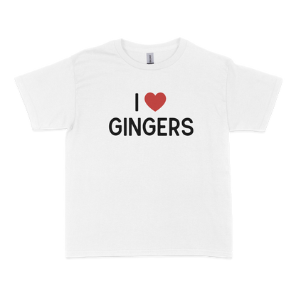 I Love Gingers Baby Tee