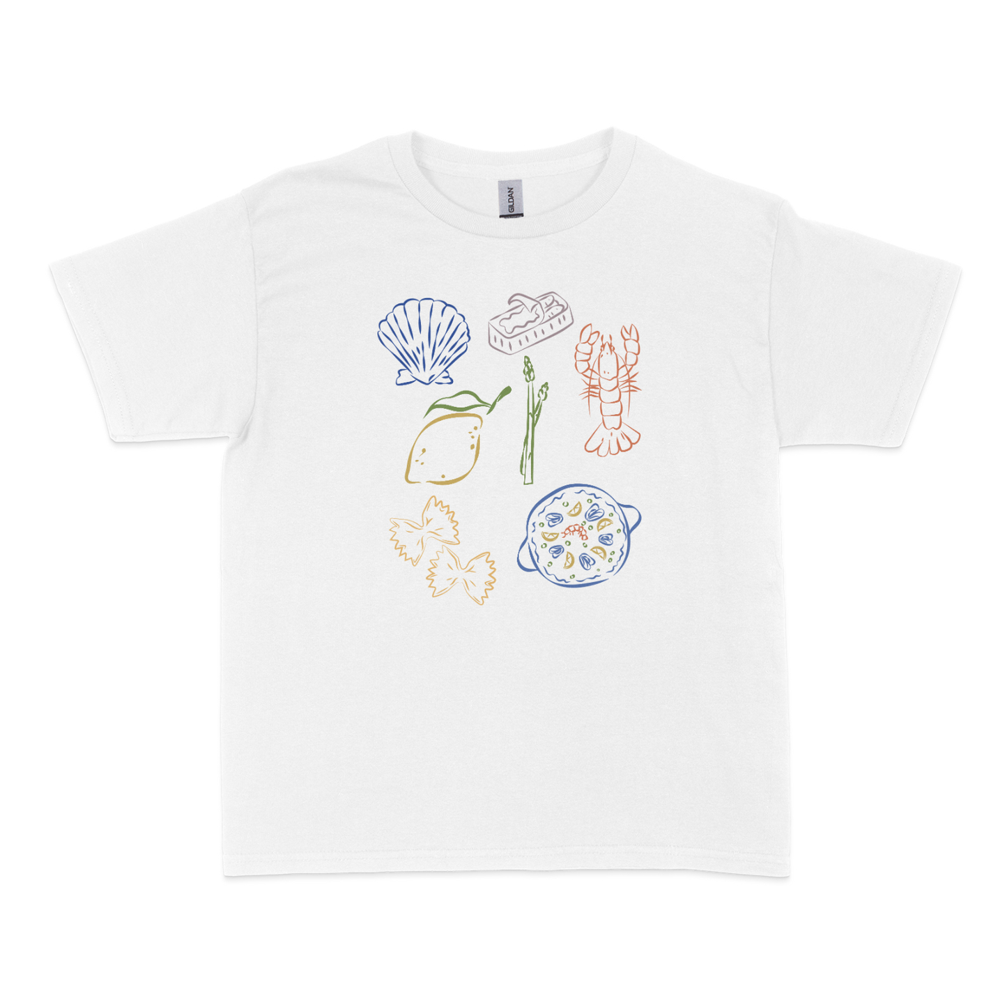 European Girl Summer Baby Tee