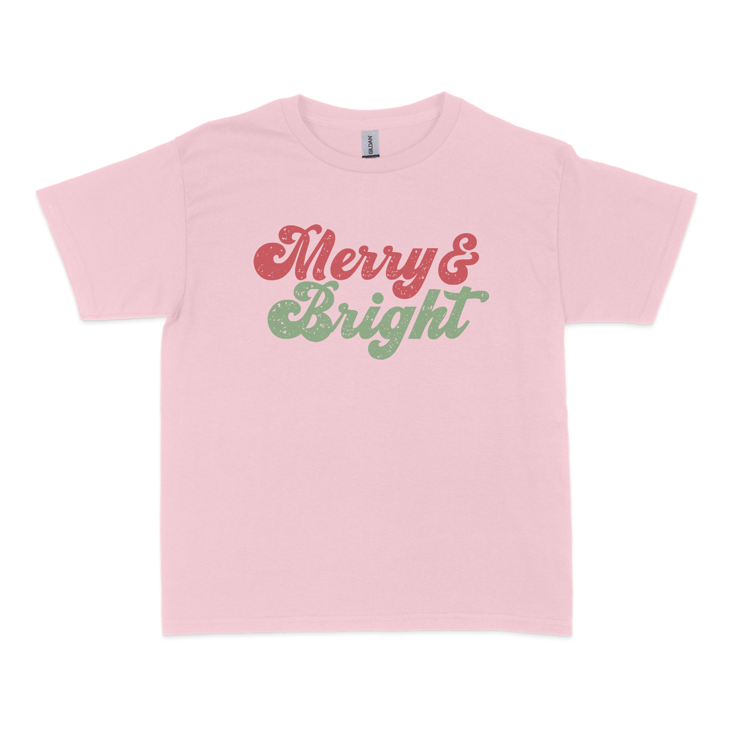 Merry & Bright Christmas Baby Tee