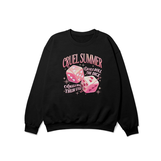 Cruel Summer Dice Crewneck Sweatshirt