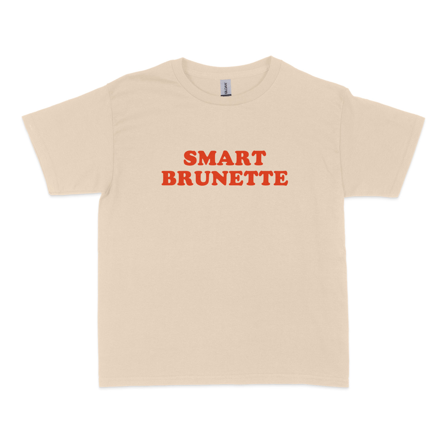 Smart Brunette Baby Tee