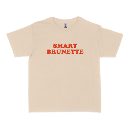 Smart Brunette Baby Tee