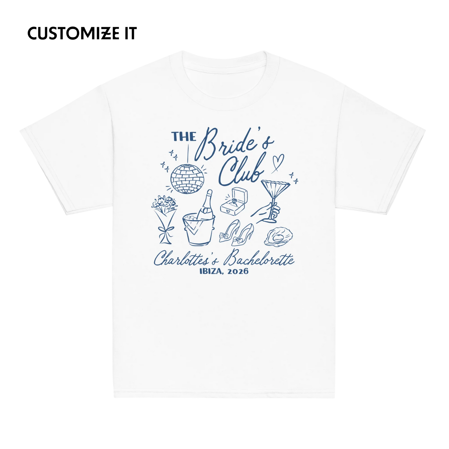 CUSTOM Bachelorette Party Trip Baby Tee