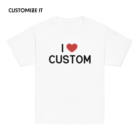 I Love (CUSTOM) Baby Tee