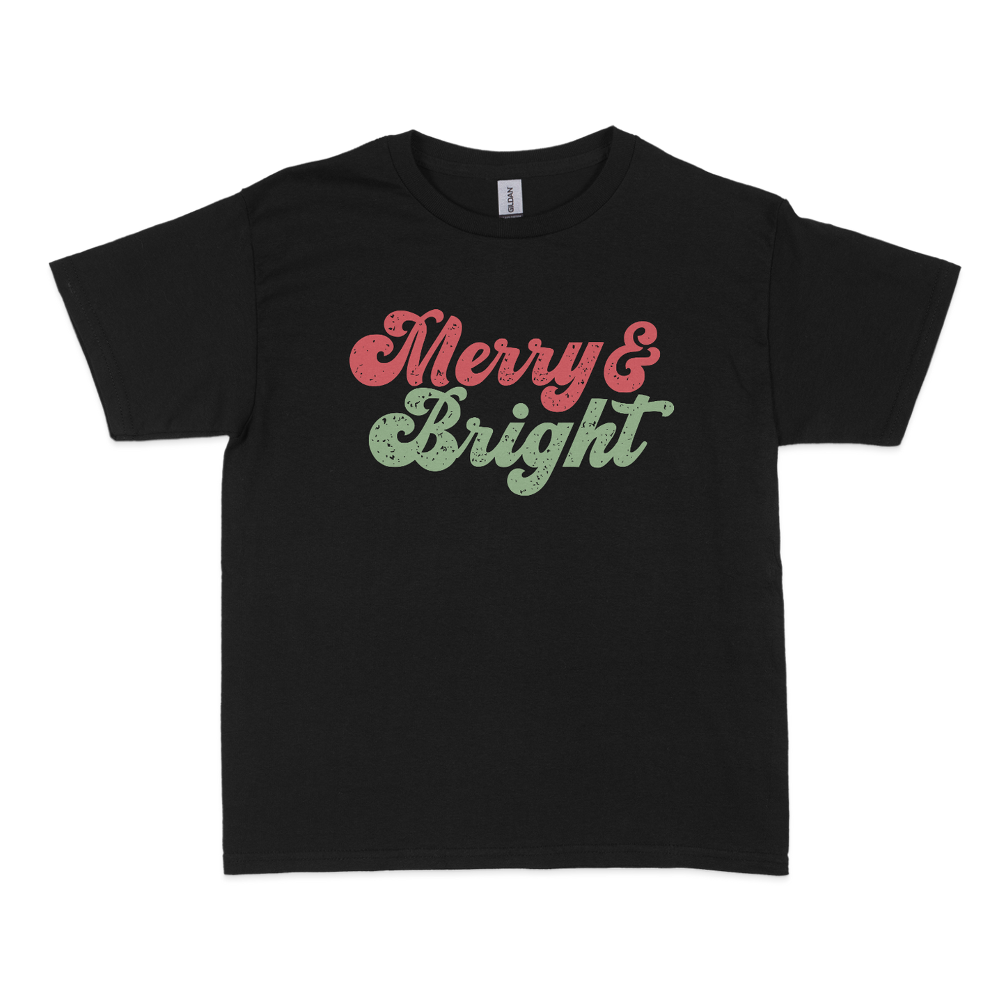 Merry & Bright Christmas Baby Tee