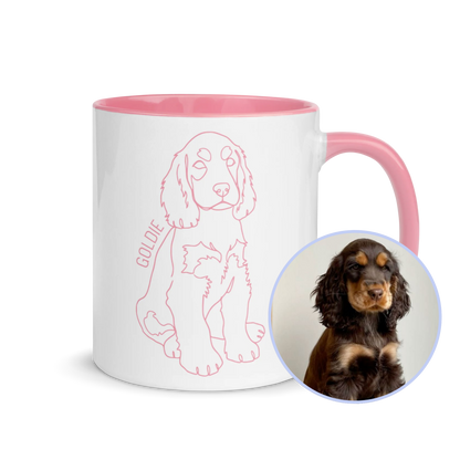 YOUR PET Portrait Color Mug