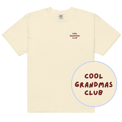 Cool Grandmas Club Embroidered Classic T-Shirt